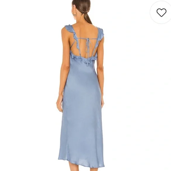 ASTR the Label Rina Ruffle Strap Midi Dress - Picture 2 of 3